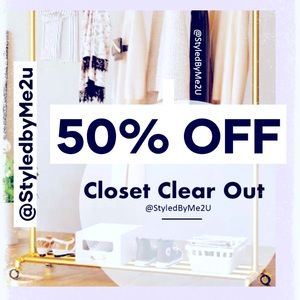 Closet Clear Out 50% OFF 🔥Price dropped in All items!🔥
